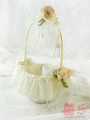 Lacey Dream Flower Girl Basket